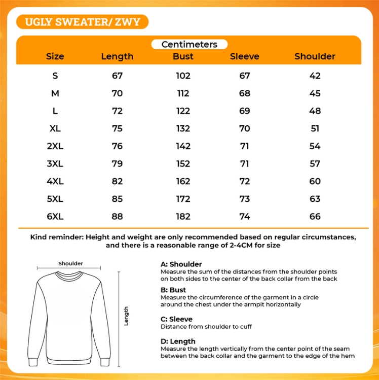 3D UGLY SWEATER - Mob Psycho 100 Shop