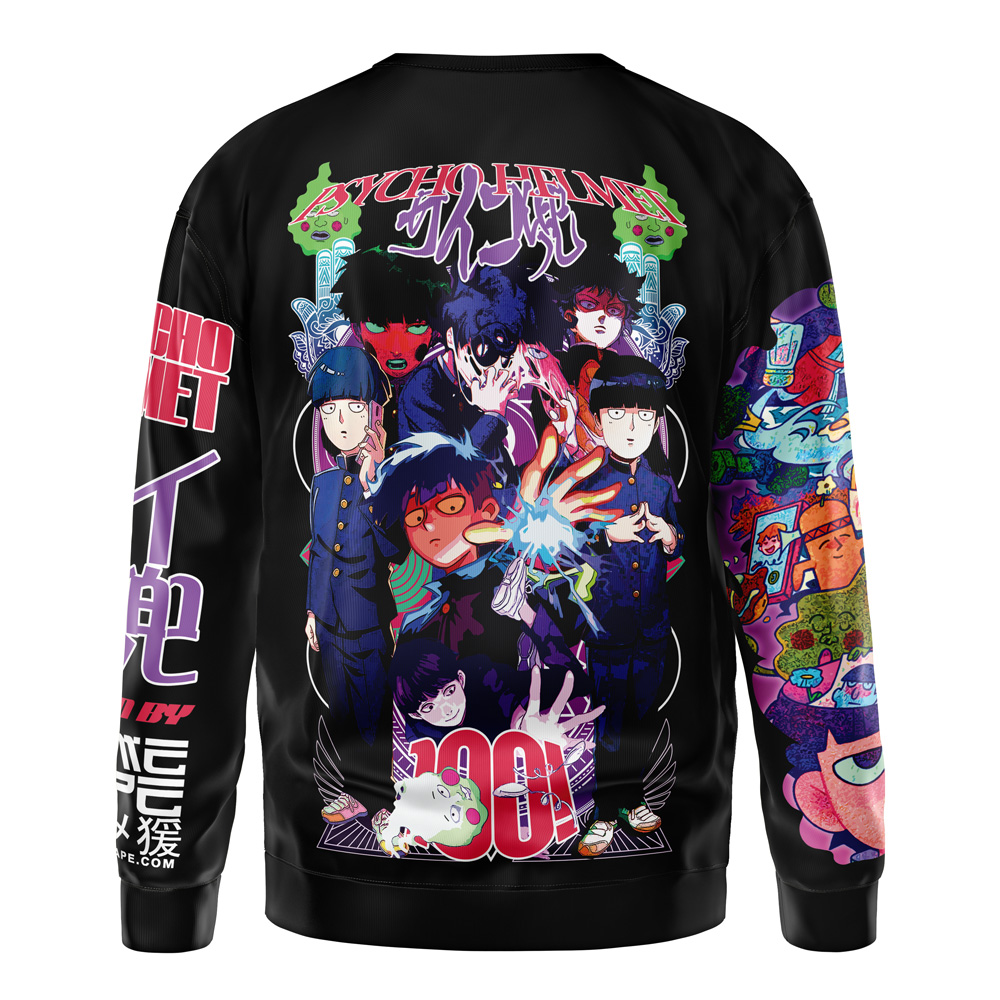 Shigeo Kageyama V4 Mob Psycho 100 Streetwear Sweatshirt