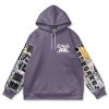 reigen Flat Hoodie front - Mob Psycho 100 Shop
